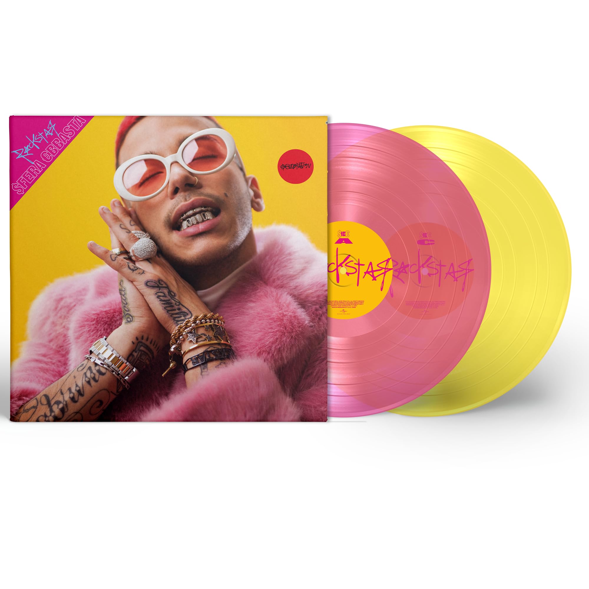 ROCKSTAR ($€LEBRATION) (Doppio Vinile Colorato Rosa e Giallo Trasparente)