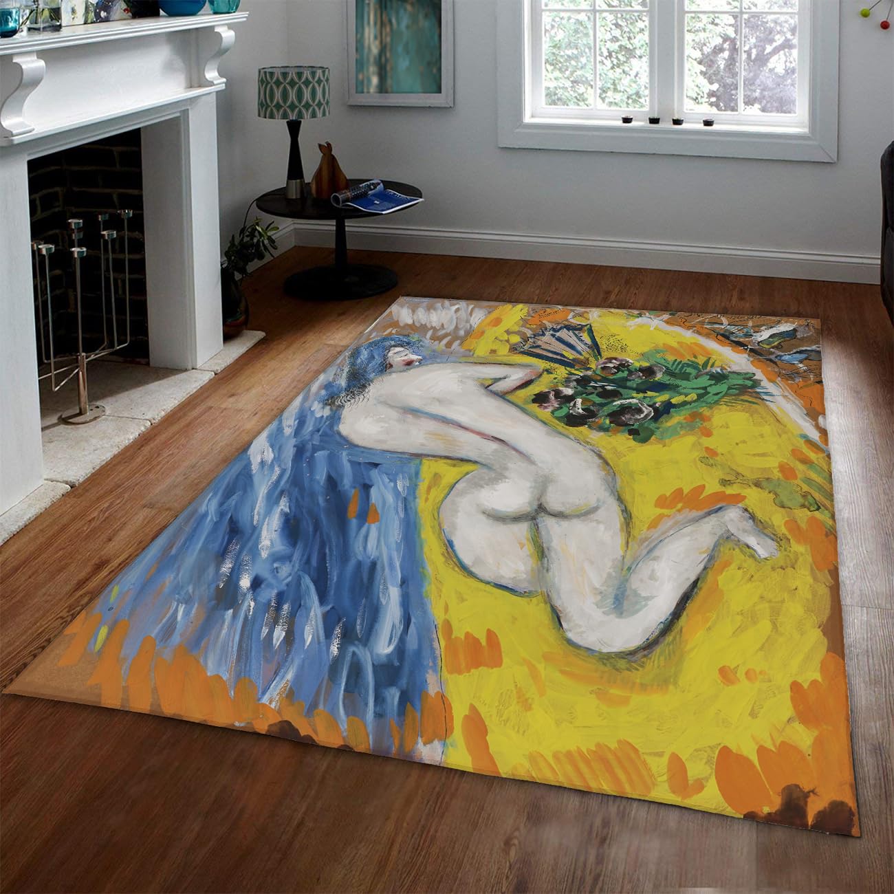 Tapis Marc Chagall 140x200cm lavable pour chambre