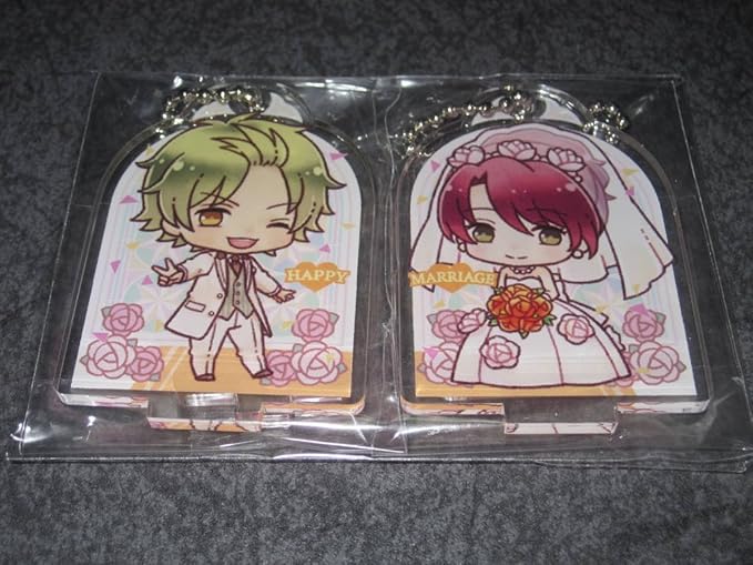 Amazon 火原和樹 日野香穂子 ウェディング アクリルスタンド ２個セット 100万人の金色のコルダ ハッピーマリッジセット特典 限定品 アニメ 萌えグッズ 通販