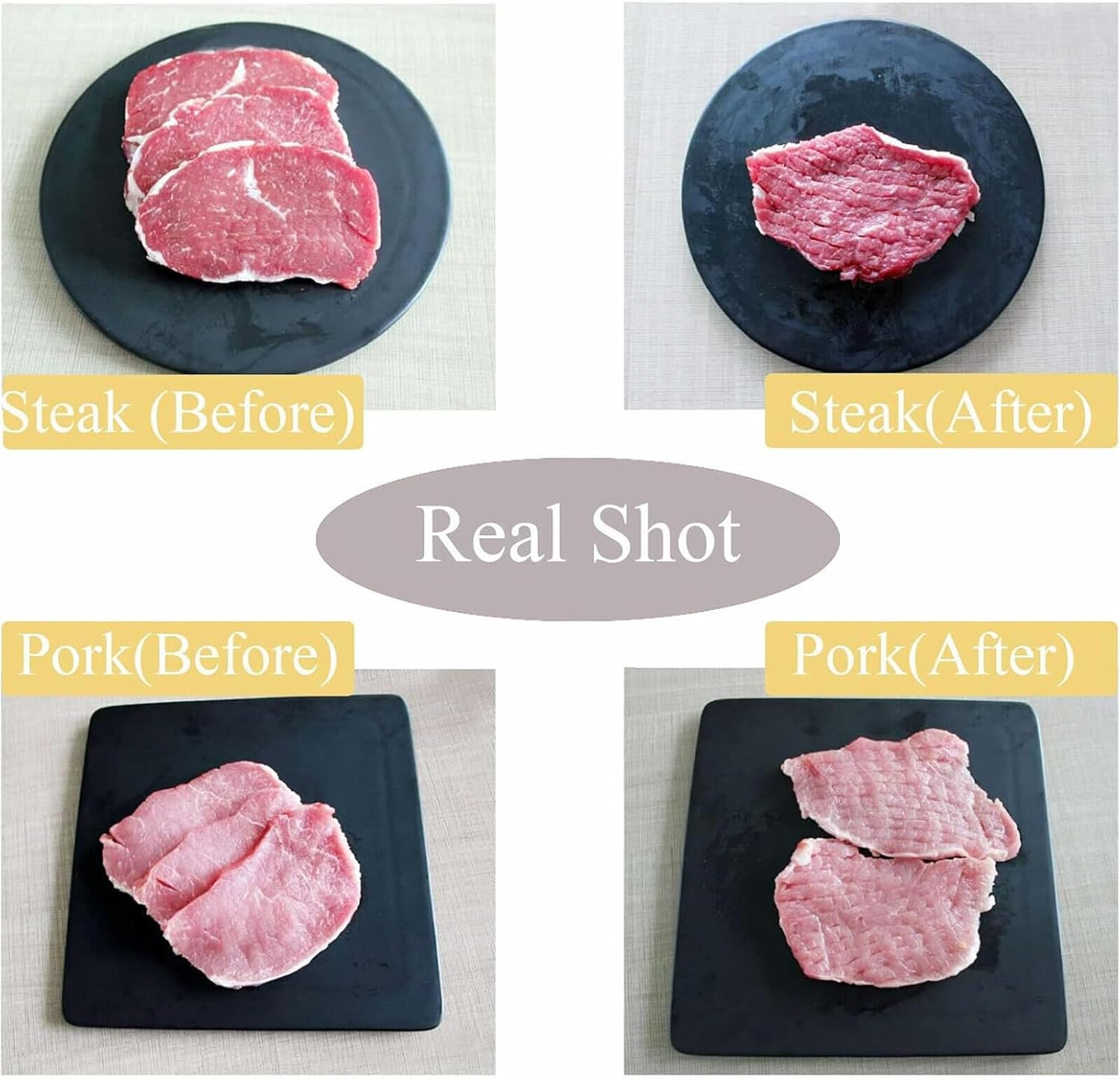 Manual Meat Cuber Tenderizer, Commercial Meat Tenderizer, Manual Rolling Meat Poultry Tenderizer Machine with ABS Feed Port, for Steak Beef Turkey Chicken Pork Tenderizing