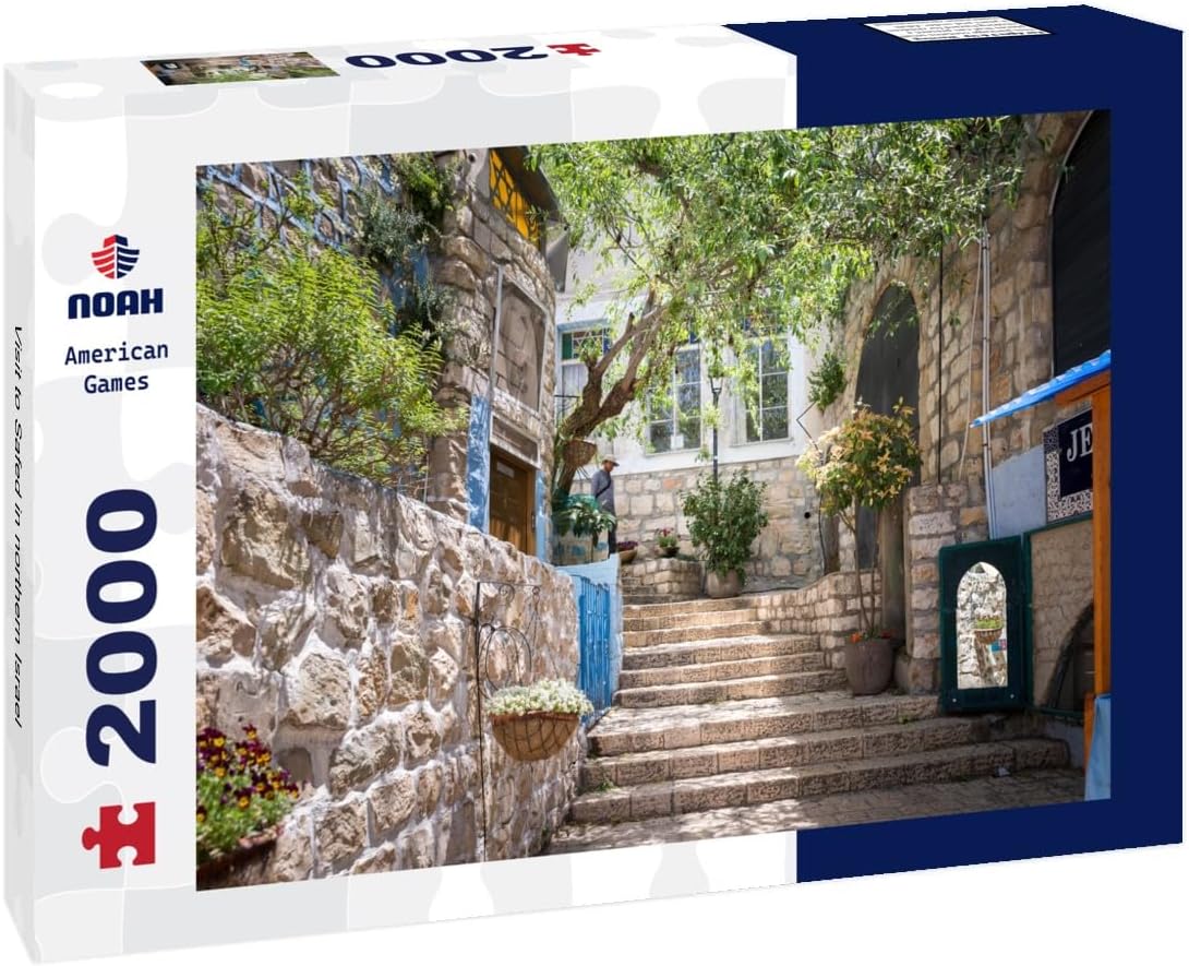 Noah Jigsaw Puzzle Visit to Safed in Northern Israel 2000 Pieces