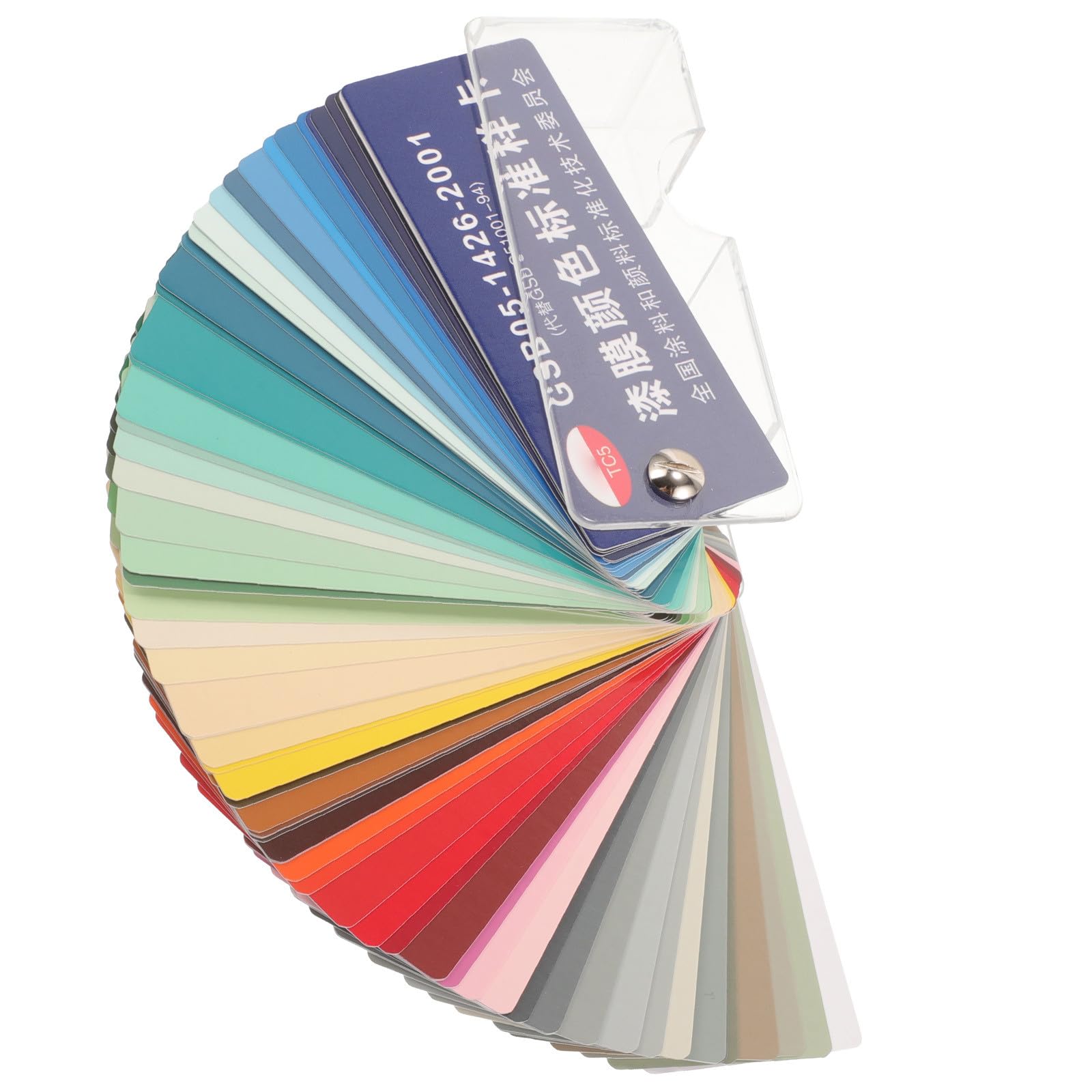 Nuancier Ral Portable en Papier et Plastique, Ensemble D'aquarelle pour Projets DIY et Peinture