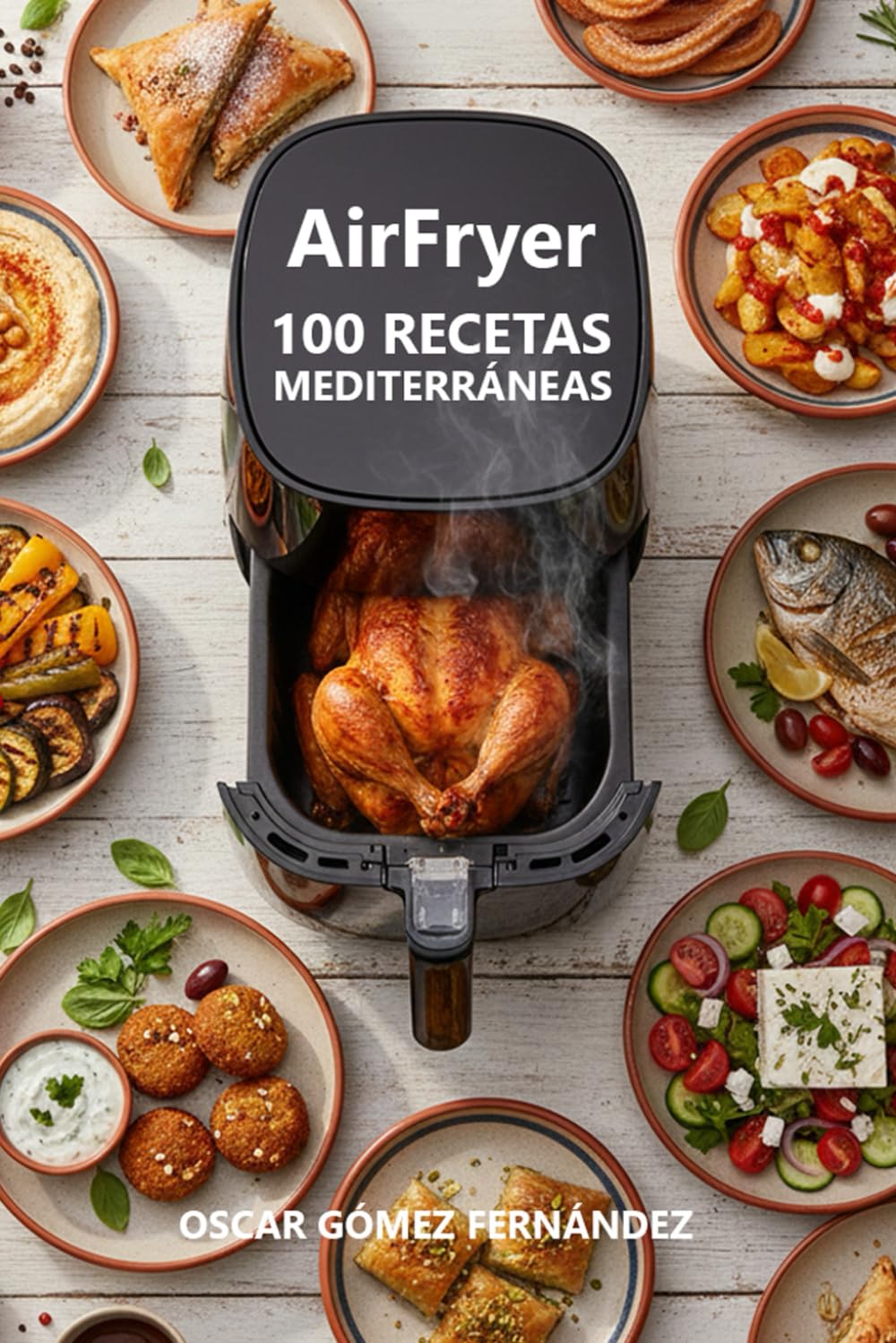 AirFryer 100 Recetas Mediterráneas (Recetas Saludables para AirFryer)