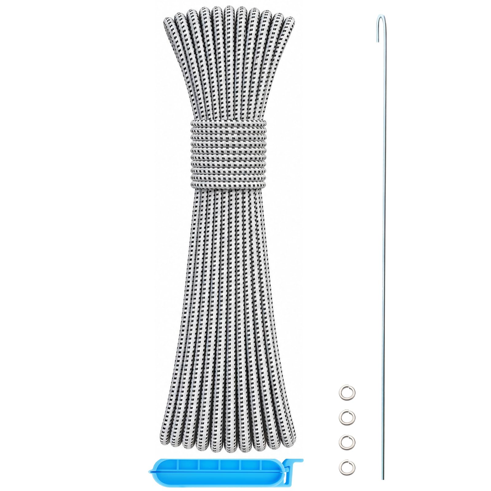 bungee cord for tent pole Shock 1/8 inch 60ft, Replacement Shock Cord Tent Rod Größe:3 x 6m Scott Addict Gravel 40 CYCLING_COMPUTER or product bags