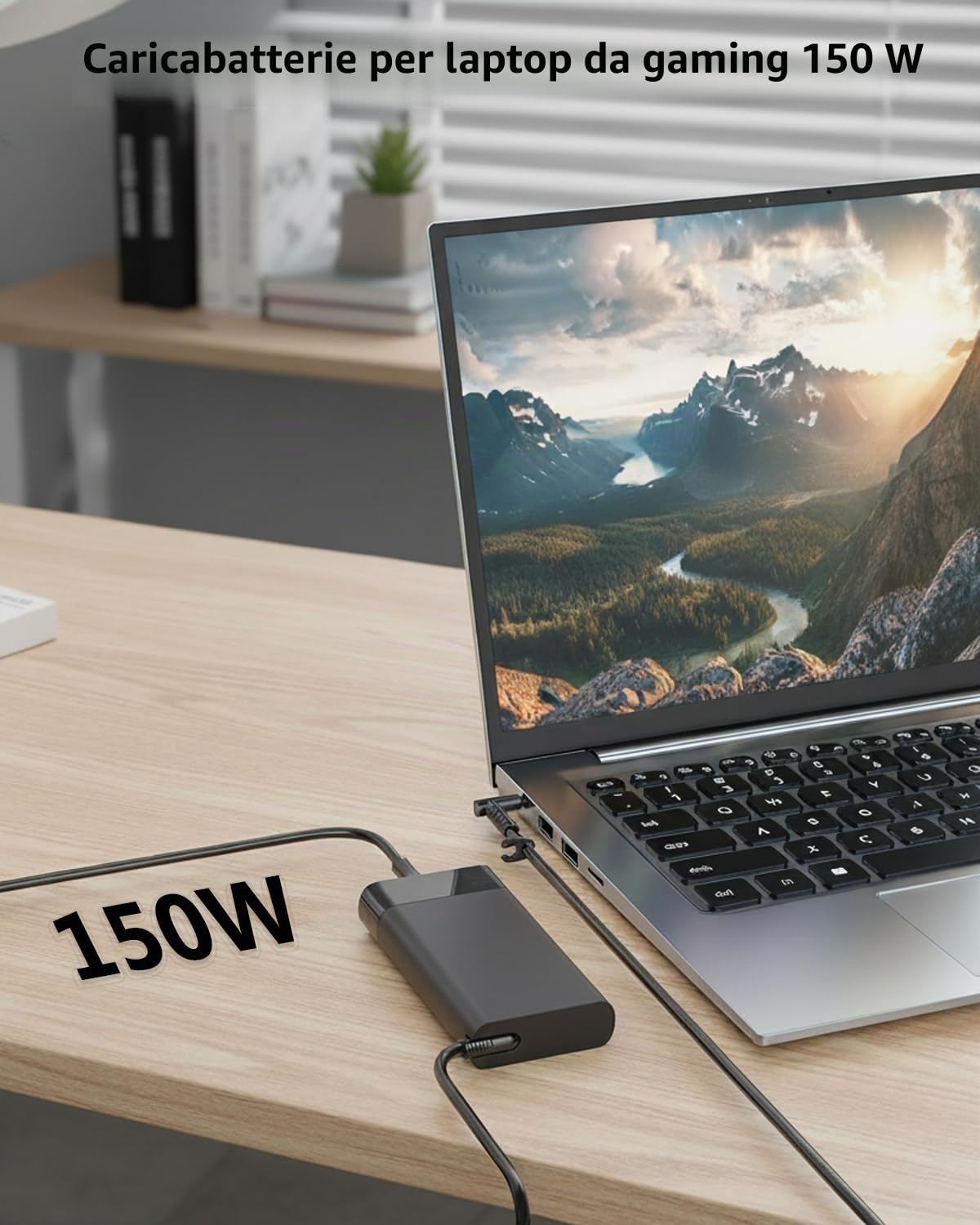 150W Caricabatterie Compatibile con HP ZBook 15 16 17 15U 15V Fury G7 G8
