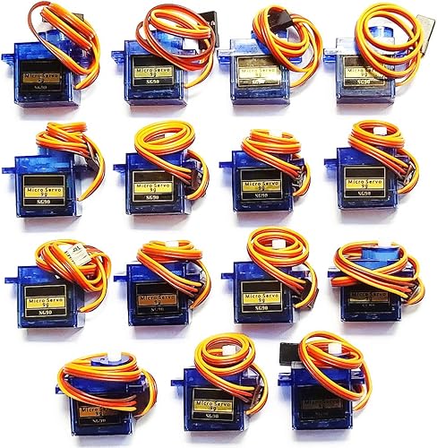 WST Tower P SG90 9G Micro Servo 180° Mini servo Motor para RC Avión Barco Coche Helicóptero Robot Controles Brazo/Mano/Caminar x 15 PCS