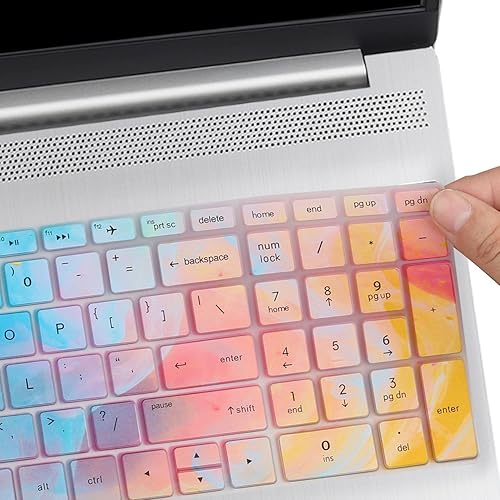 Miniatura 4 de Cubierta de teclado para portátil HP 15 por 15-dwdadbef 17-byca 15-dy0013dx 15-dy0136nr 15-dy2073dx 15-dy2703dx 15-dw0083wm 15-ef1041nr 15z-ef100