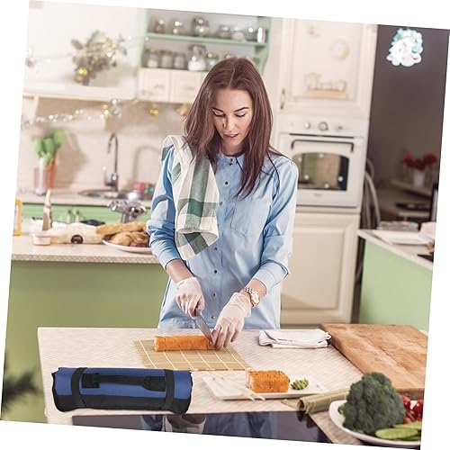 Miniatura 5 de FELTECHELECTR 1 rollo de 22 bolsas organizador de cocina multiherramientas bolsa de transporte de cubiertos bolsa de chef bolsa de cubiertos