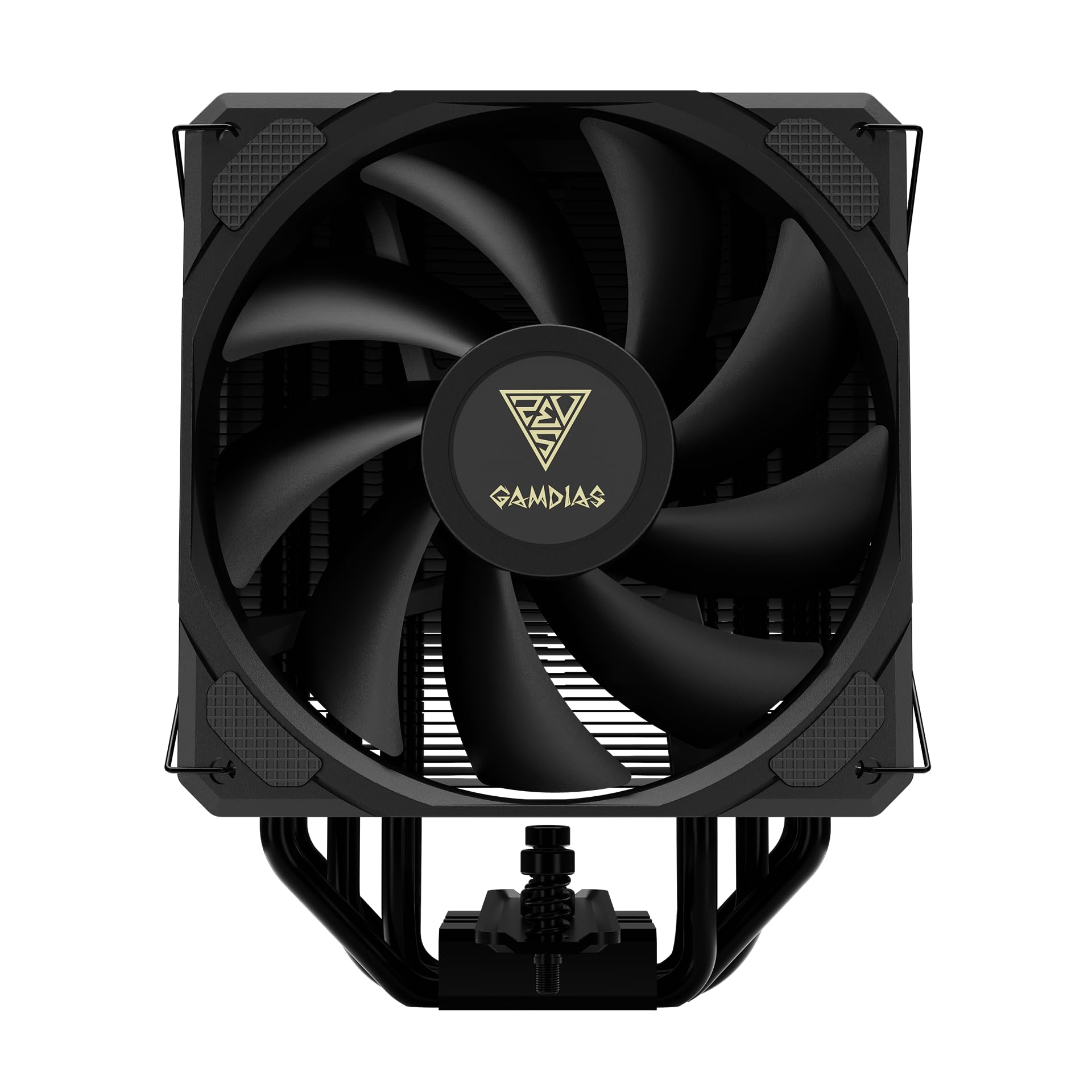 Gamdias Boreas M2-510 Ventilateur de processeur 120 mm | Prend en charge les prises de processeur AMD et Intel AM5, AM4/LGA 1700, 1200, 1151, 1150/PWM, flux d'air 72,94 CFM, 5 tuyaux thermiques