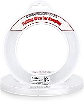 Acejoz 656FT Clear Fishing Line - Invisible 40LB Strong Nylon Wire for Balloon Garlands, Hanging Decorations & Crafts