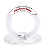 Clear Fishing Wire, Acejoz 656FT Fishing Line Clear Invisible Hanging Wire Strong Nylon String Supports 40 Pounds for Balloon Garland Hanging Decorations