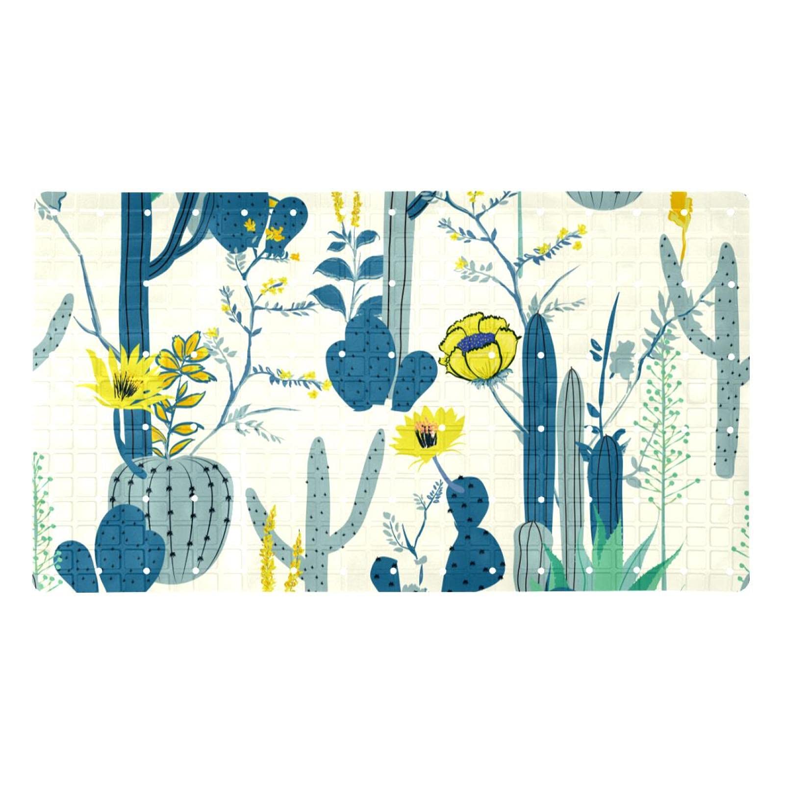 Tapis de bain antidérapant Bennigiry 40x70 cm avec ventouses