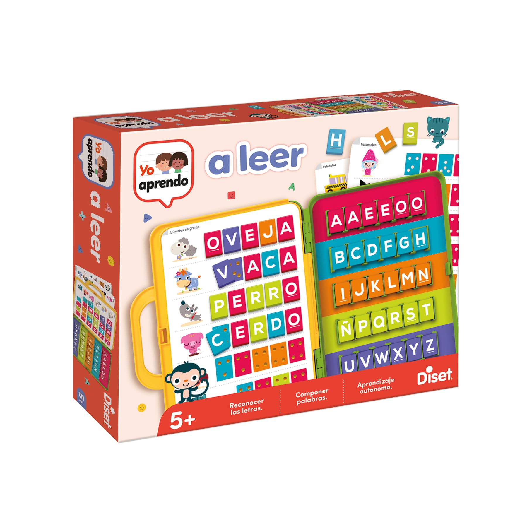 Diset Yo Aprendo a Leer – Juego Educativo de Lectura para Niños +5 Años en oferta en Amazon