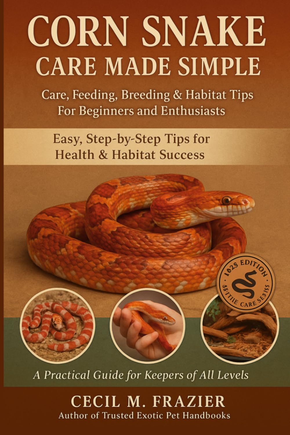 CORN SNAKE CARE MADE SIMPLE: Care, Feeding, Breeding & Habitat Tips for Beginners and Enthusiasts