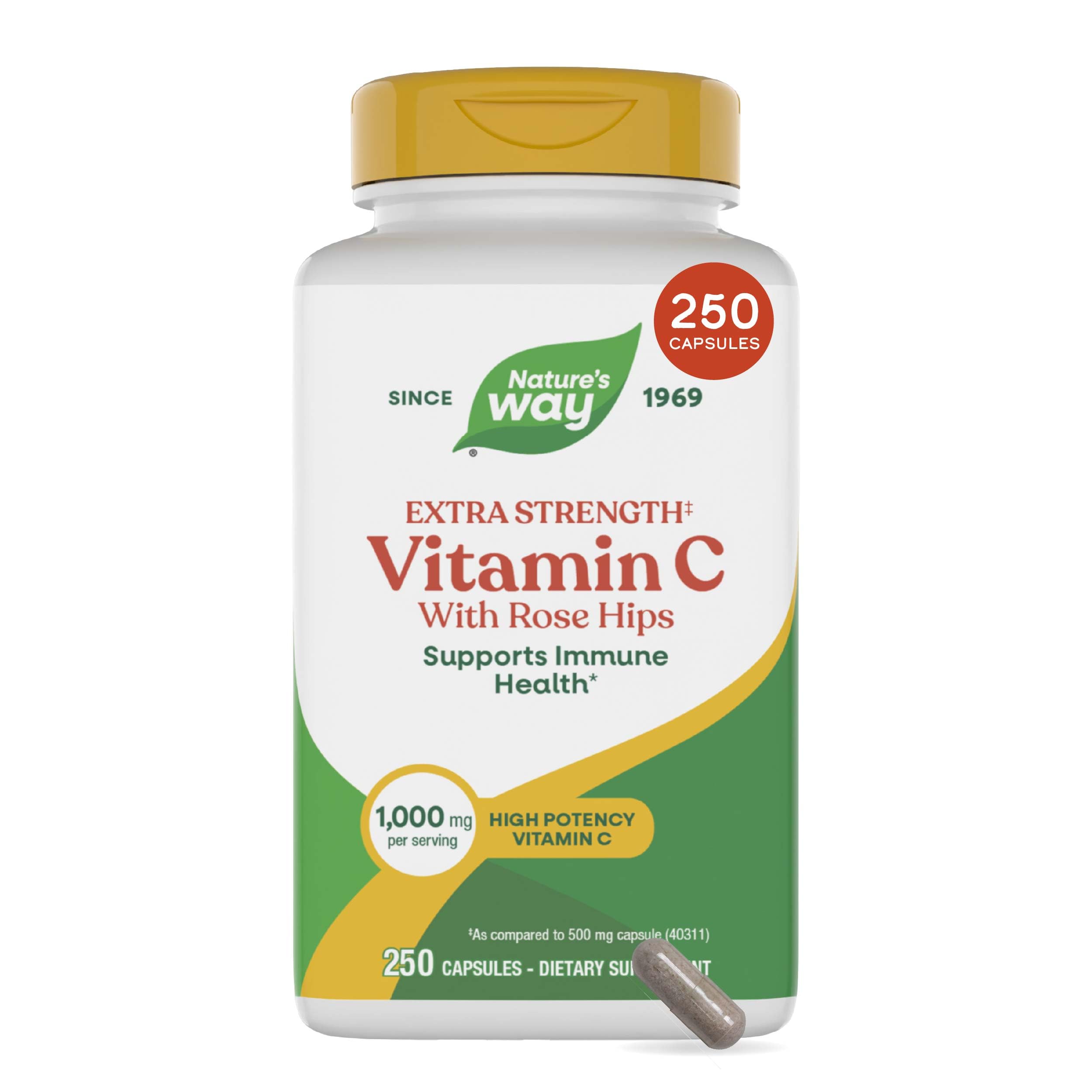 Nature's Way Vitamin C with Rose Hips Extra Strength