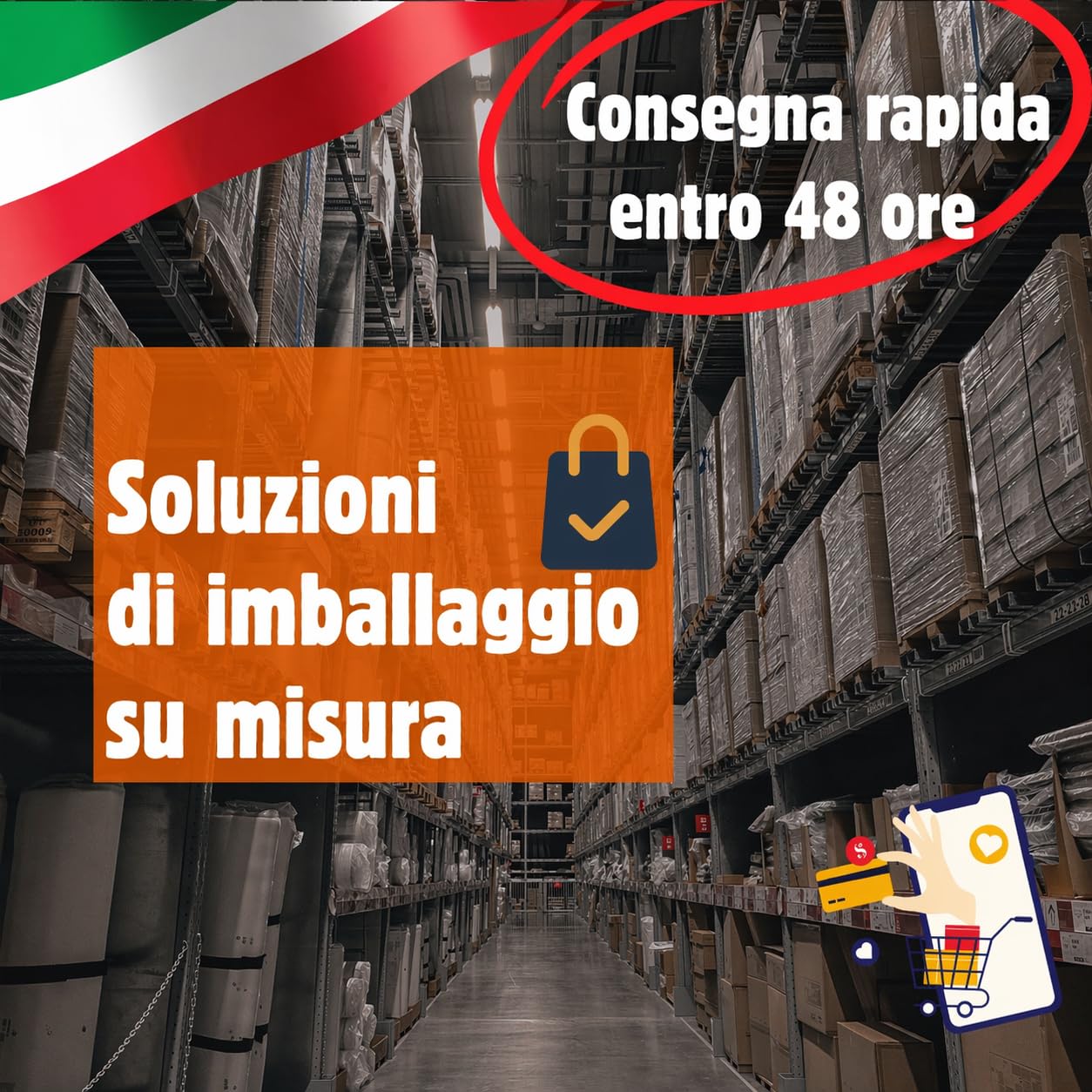 Generico Set 5 Scatole Archivio in Cartone Riciclato + 1 Scatola Grande 52x35x25 cm | Dorso 10 cm | Con Maniglie e Coperchio | Resistenti Impilabili Ecologiche | Ideali per Ufficio e Casa