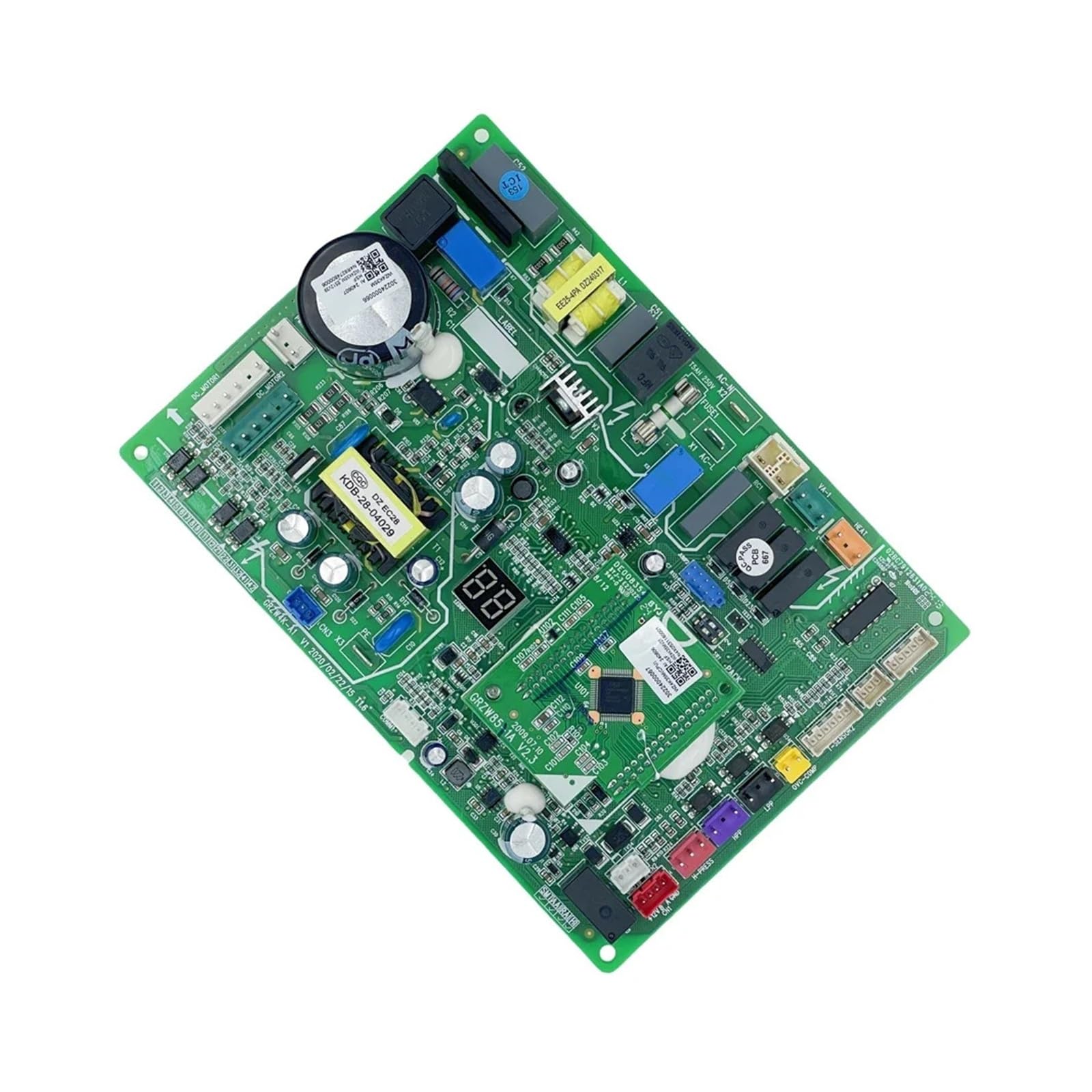 Weigexieo One Color Air Conditioner Control Board ，Compatible For Gree，Wz4k35m 30224000066 Grzw4k-A1 Circuit Pcb Grzw85-1A Control Board