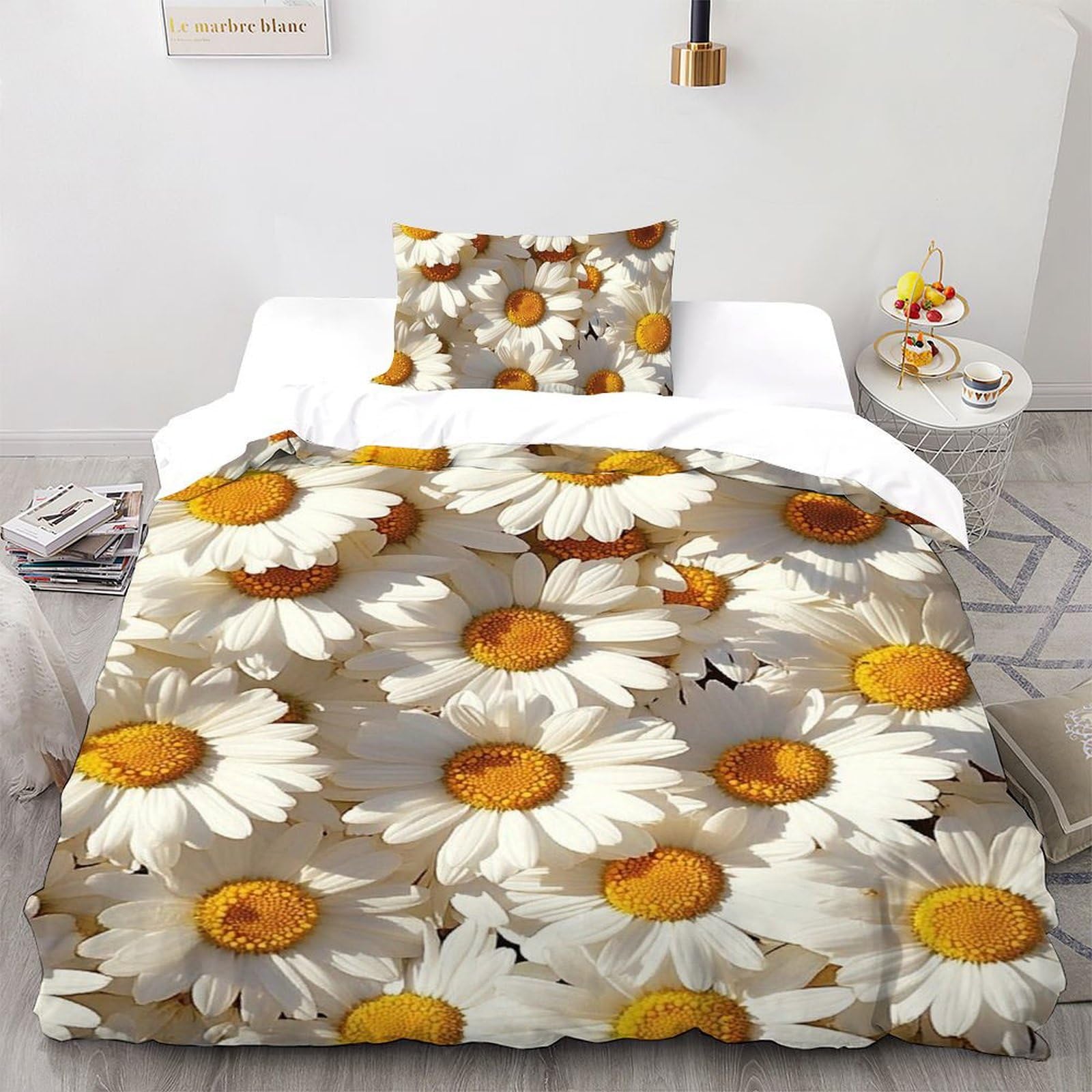 Housses de couettes floral pour créer une ambiance de nature dans votre chambre