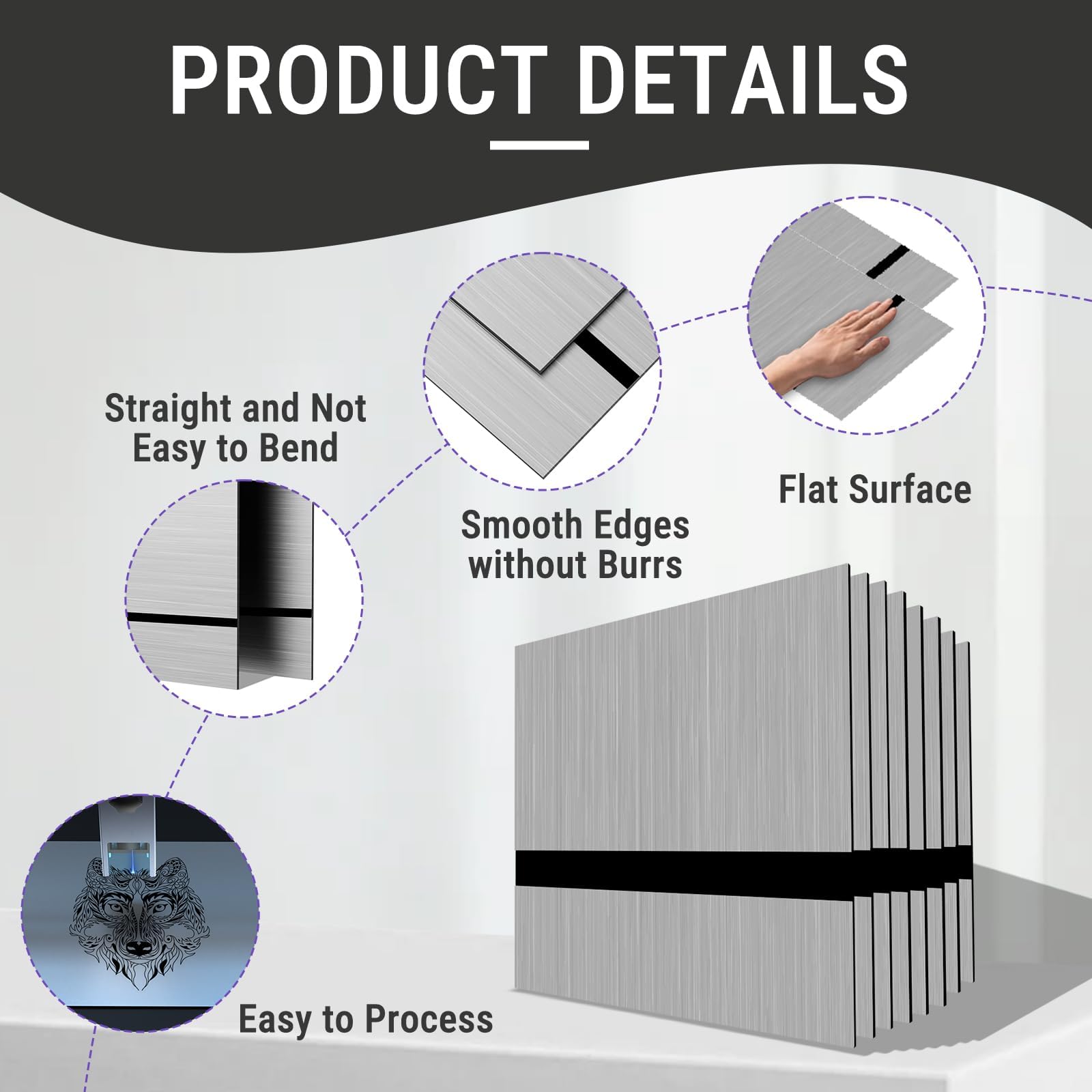 Laser Engraving Sheets - Customize Badges & Signs -5
