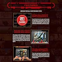 Vista 5 de NEOGEO MVSX Arcade y Base con 50 juegos clásicos SNK precargados, pantalla de 17 pulgadas para el hogar