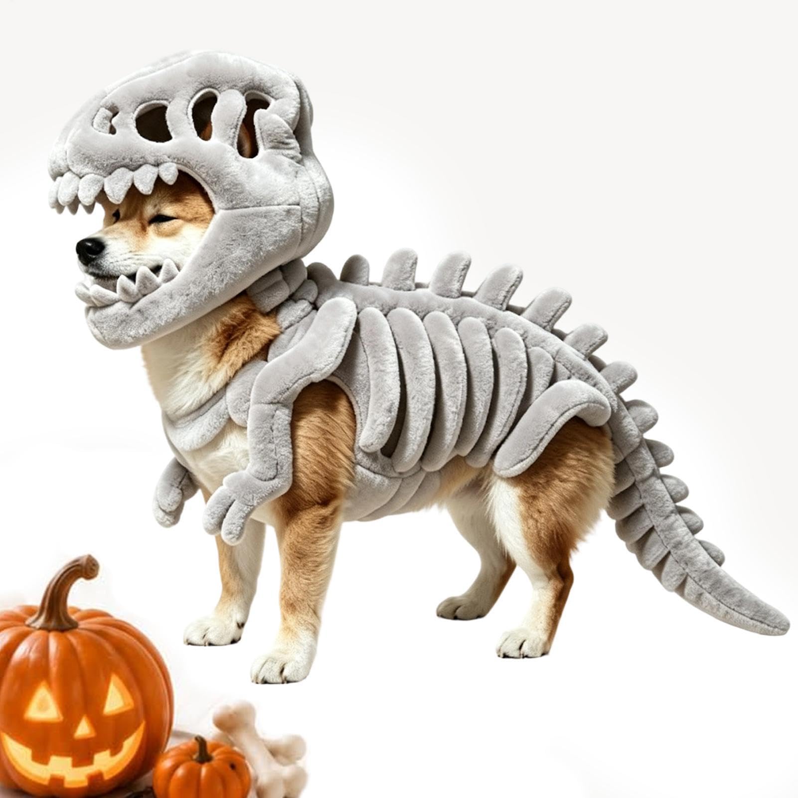 Kostium dinozaura z kością , Halloween, Cosplay, impreza przebierania