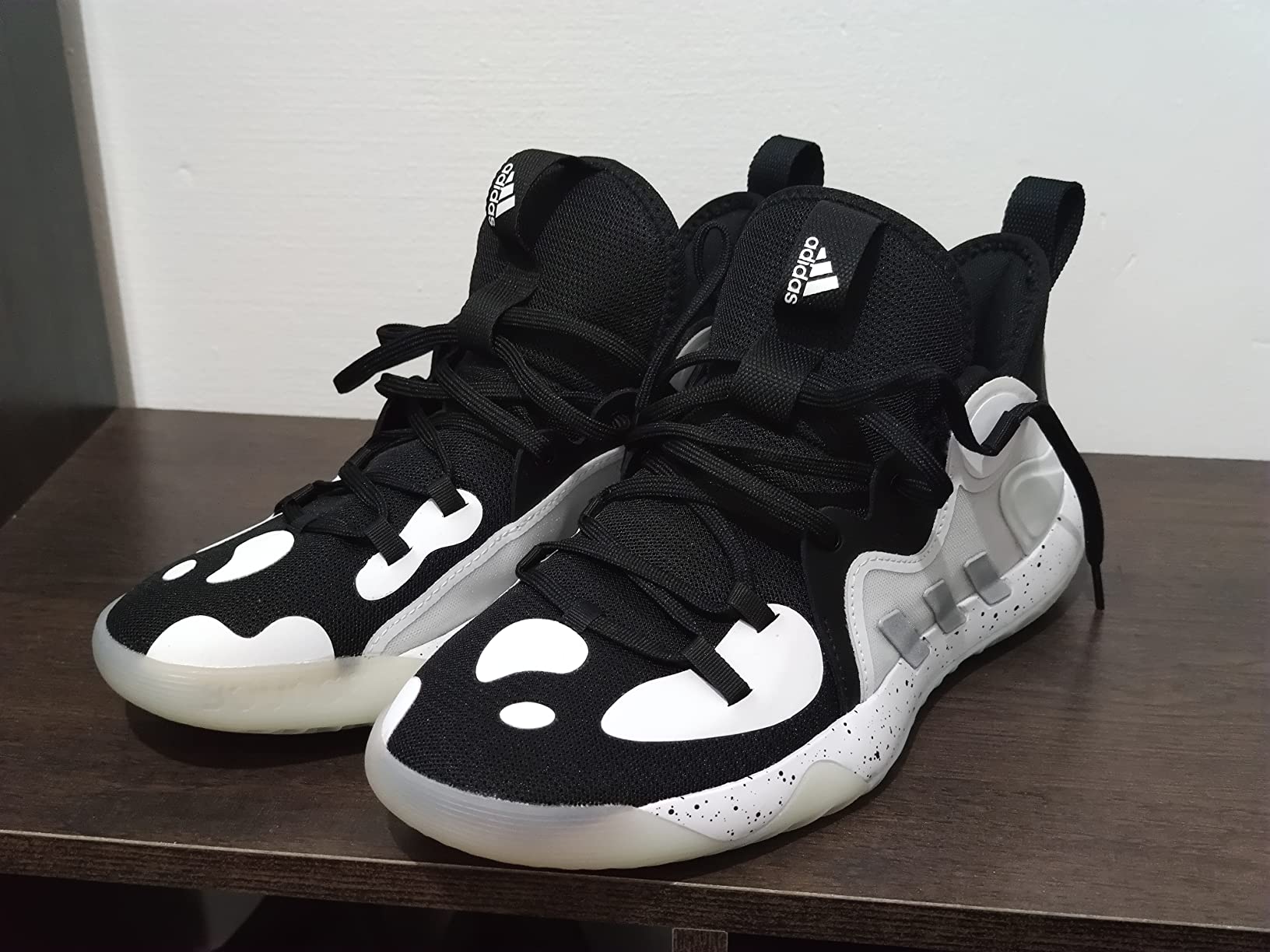 adidas harden stepback on feet