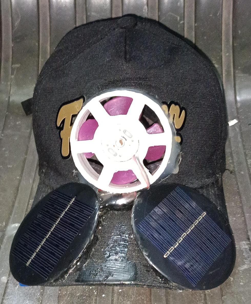 SREE DURGA ELECTRIC CO Solar Cap with Fan, Double Large Soler Powerd High Speed Fan Keeps Your Head Cool & not Sweaty Yellow (B0D5DST4Z2) Amazon Price History, Amazon Price Tracker