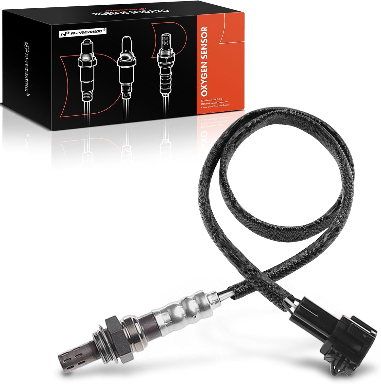 A-Premium O2 Oxygen Sensor Compatible with Nissan Frontier, Xterra 2004, V6 3.3L, Downstream Left, Replace# 226A1EK800, 226A0EK800