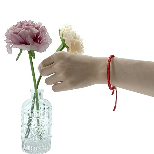 Miniatura 67 de LAMIBEE Grey Bracelet, Grey Hand Braided Rope Thread, Lucky Protection Surfer Bracelet, Wrist Wrap Bracelet, String Rope Bracelet for Him Her, Women