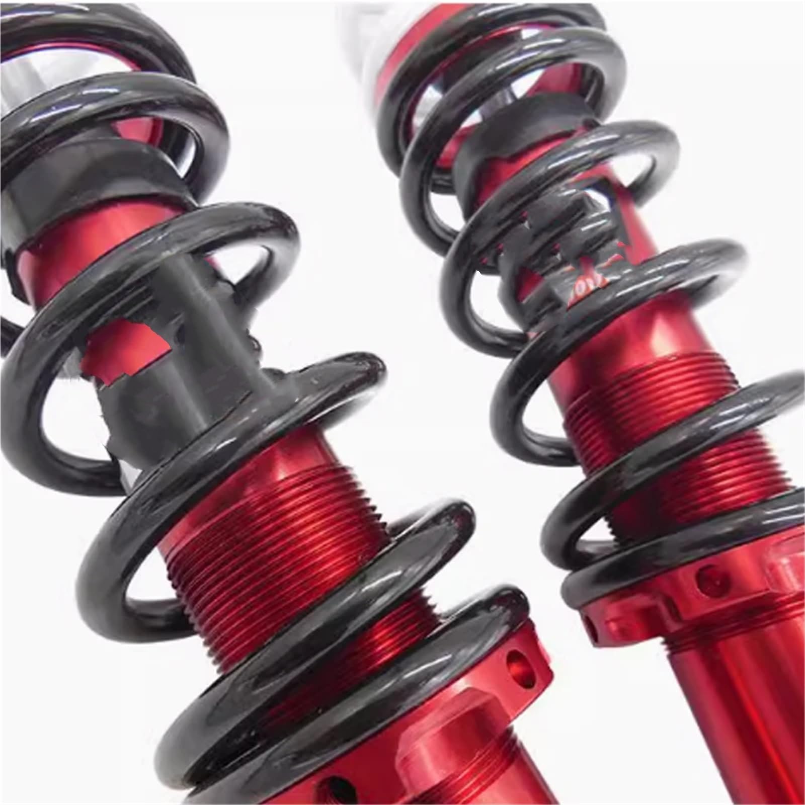 Motocykle amortyzatora Amortyzator hydrauliczny olejowy motocyklowy tylny amortyzator pasuje do Yamaha Qiaoge Fuxi 100 Ghost Fire 125 Gy6 amortyzator Air Suspension(280mm red pair)