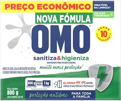 Omo Lavagem Perfeita sabão em pó caixa 1.6kg