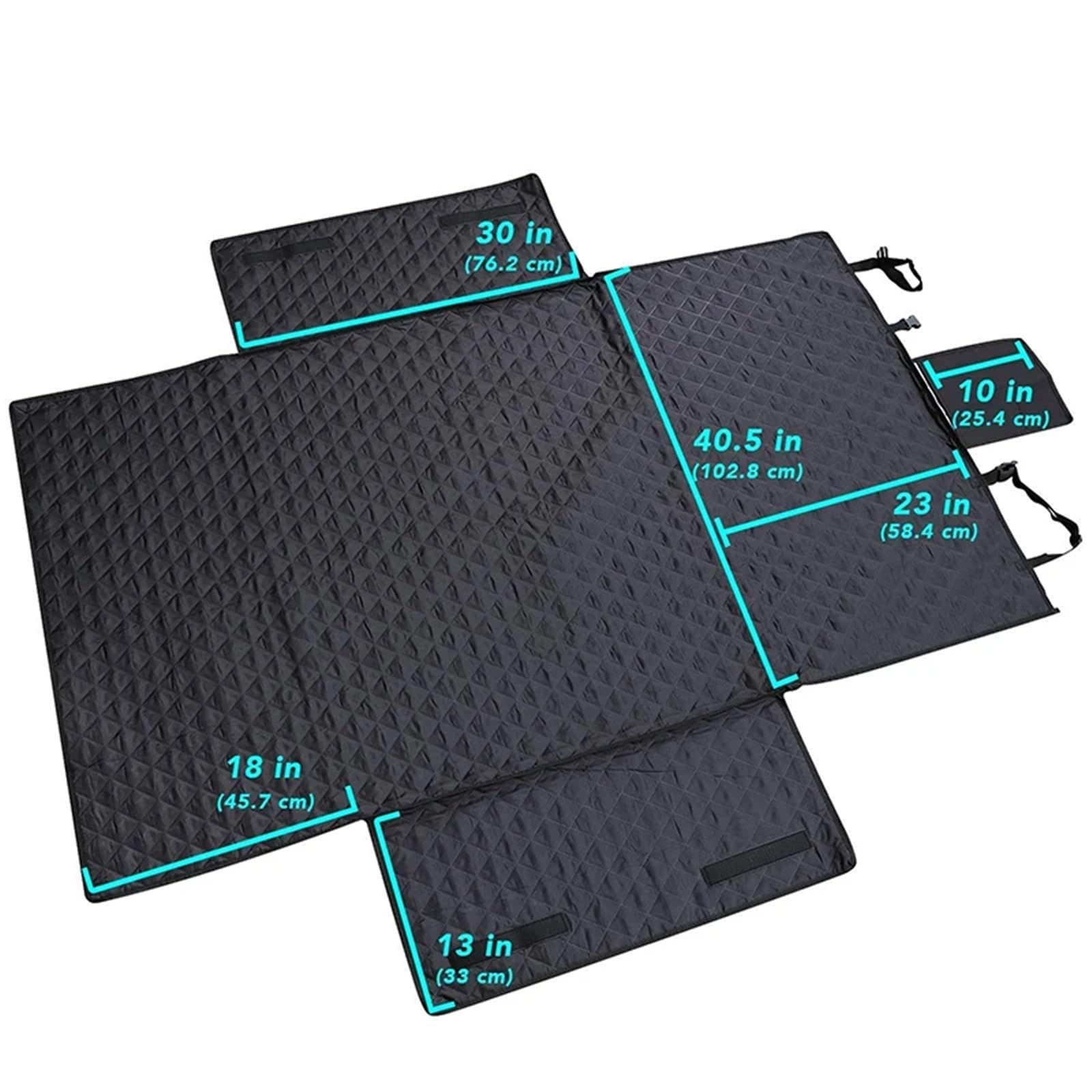 Protector Maletero para Funda para Asiento de Coche para Perro, Resistente al Desgaste, para Maletero de SUV, Impermeable, portátil, Duradera, Protege el vehículo.