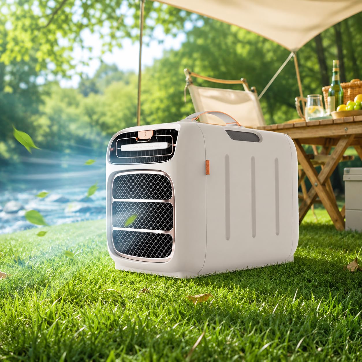 FJYAWEN Portable Camping Air Conditioner 4800 Btu,