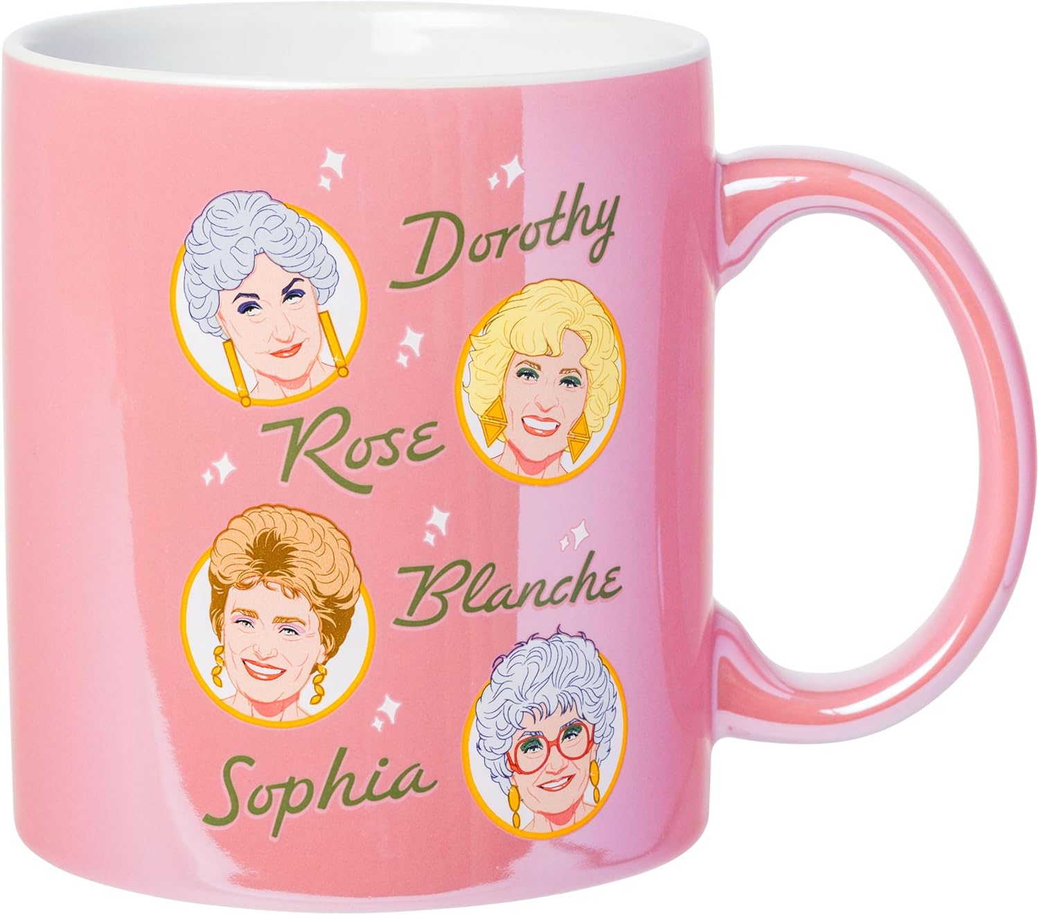 Taza cerámica Golden Girls 20 onzas multicolor miniatura 7