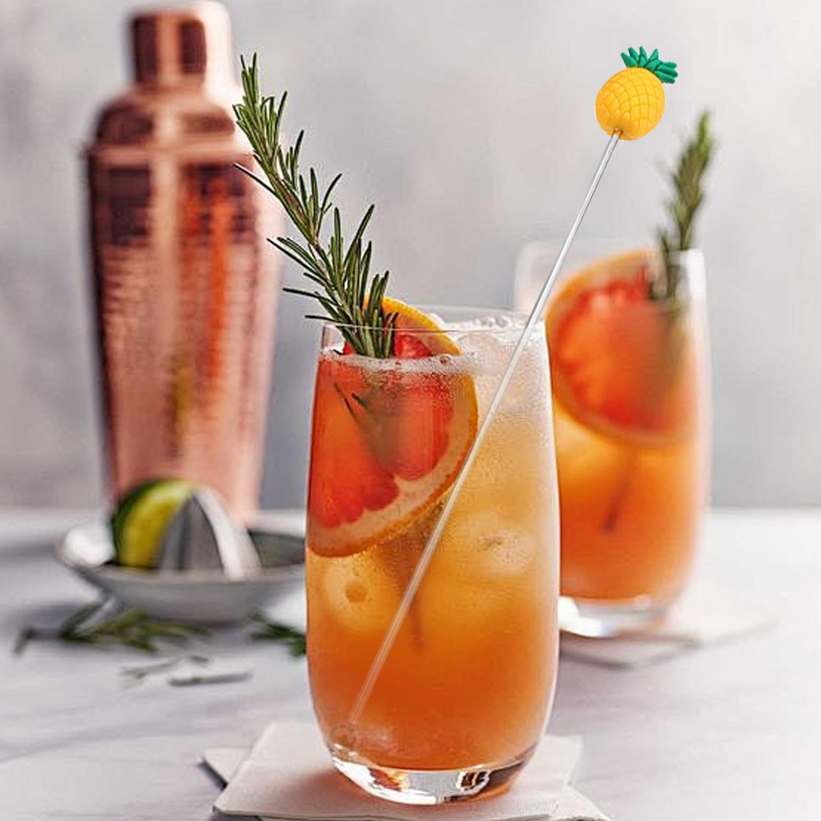 100 Bastoncini Per Cocktail In Acrilico - Per Mescolare Bevande E Decorazioni