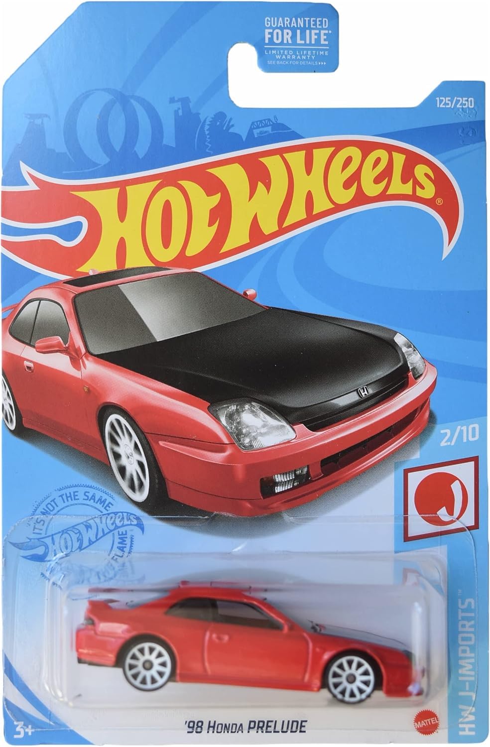 Amazon.com: Hot Wheels '98 Honda Prelude, [red] 125/250 J-Imports