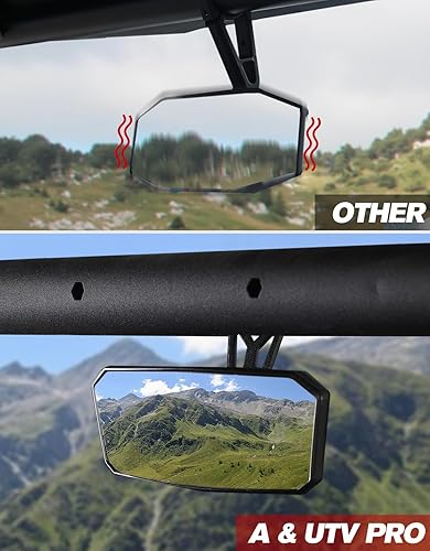 Miniatura 5 de A & UTV PRO Espejo retrovisor para Can Am Commander 2021-2026, espejos retrovisores centrales convexos para 2018-2026 Can Am Maverick Trail/Sport