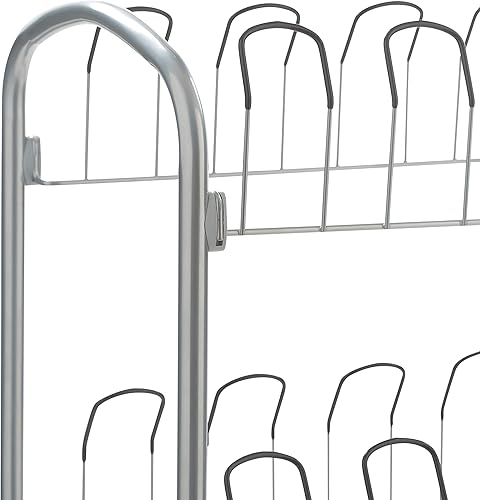 Miniatura 8 de Organize It All Zapatero de piso para 12 pares con estante, dimensiones 23.25 x 13.25 x 26.50, independiente, organización de dormitorio,