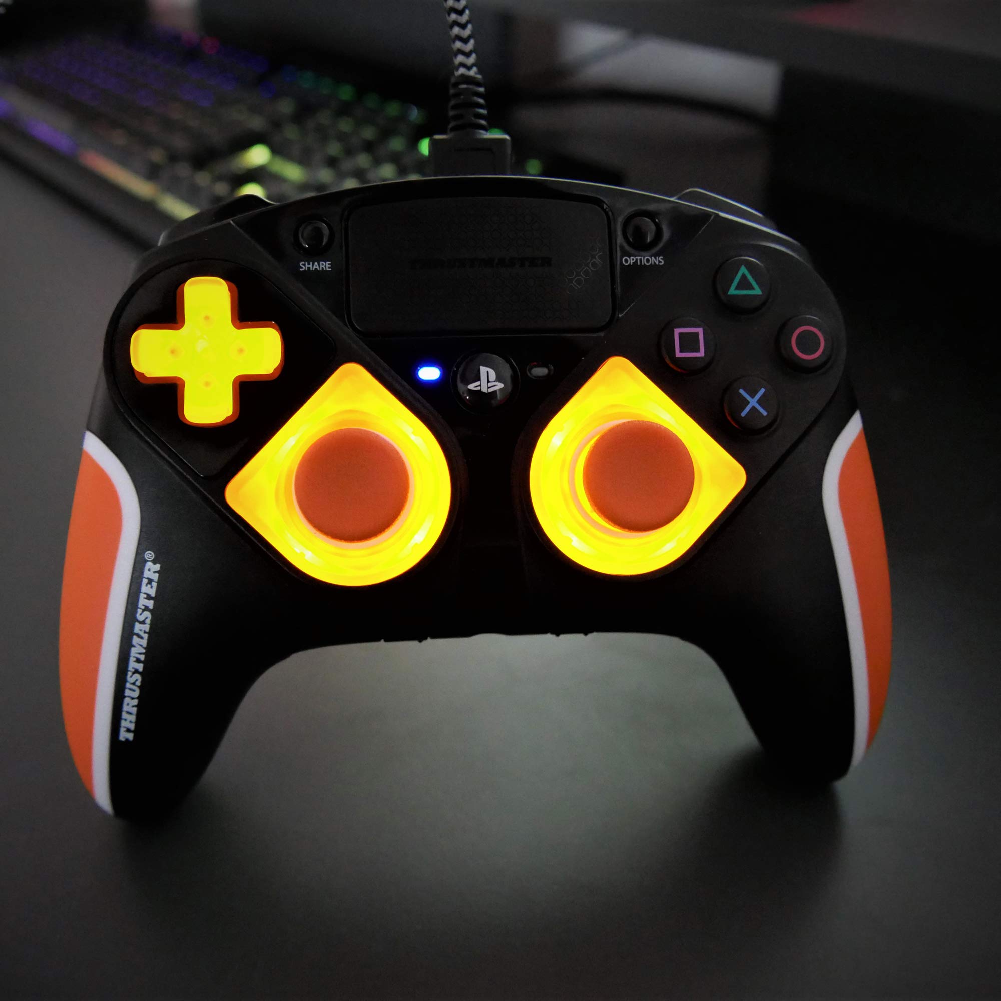 Thrustmaster ESWAP S PRO CONTROLLER LED ORANGE CRYSTAL LIMITED EDITION, su Licenza Ufficiale per Xbox Series X|S – Esclusiva AMAZON
