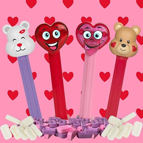 Miniatura 4 de Dispensador de dulces para el día de San Valentín juegos de regalo surtidos de caramelos duros paquete de 3 el estilo puede variar paquete de