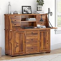 Vista 7 de AORYVIC Patas de madera maciza para muebles, elevadores de cama en forma de L, patas de muebles para sofá, tocador, mesa de armario, pies de sofá