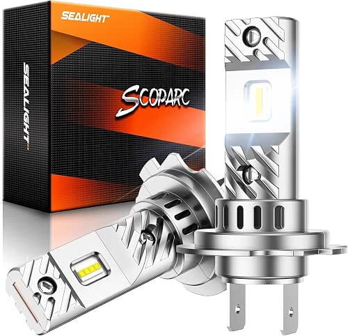 SEALIGHT H7 Bulbs 36000LM Ultra-Bright S6 H7 ATV Bulbs No