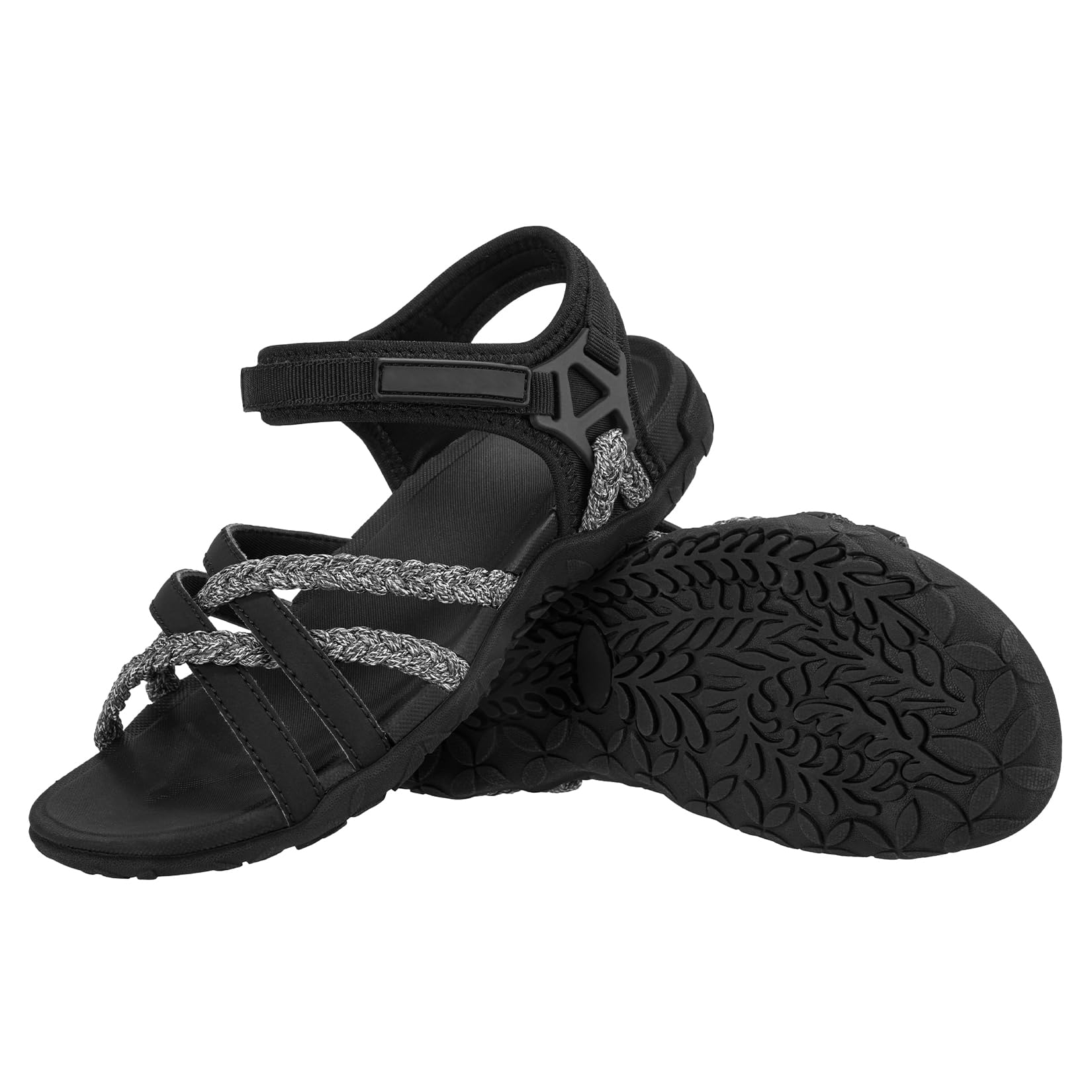 OutPro Sandalen Damen trekkingsandalen damen mit Fußgewölbes