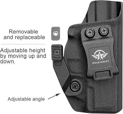Vista 25 de Funda Taurus G3C G2C IWB Kydex Holster Taurus G3C / G2C / G2S / PT111 / PT140 0.354 in/.40 - Cintura interior oculta Taurus G3C / G2C / G2S / PT111