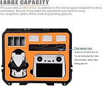 Vista 2 de YETEETH Mini 3 ProMini 3 Funda rígida impermeable resistente a la presión para accesorios DJI Mini 3 ProMini 3 - Versión de pantalla HD de 5.5