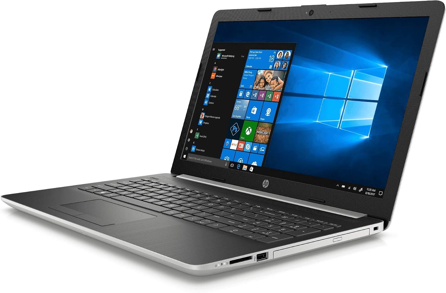 HP 15.6inch Premium Flagship Laptop, AMD Dual-Core A9-9425 Processor Up to 3.7GHz, 4GB Ram, 1TB HDD, AMD Radeon R5 Graphics, DVD+/-RW, WiFi, Bluetooth, HDMI, Win10 Home-(Renewed)