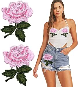 KAREN MILLEN Rose Embroidered Midi Dress In Red - Foto 9