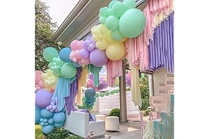 Pastel Easter Arch Garland Kit for Princess Party
