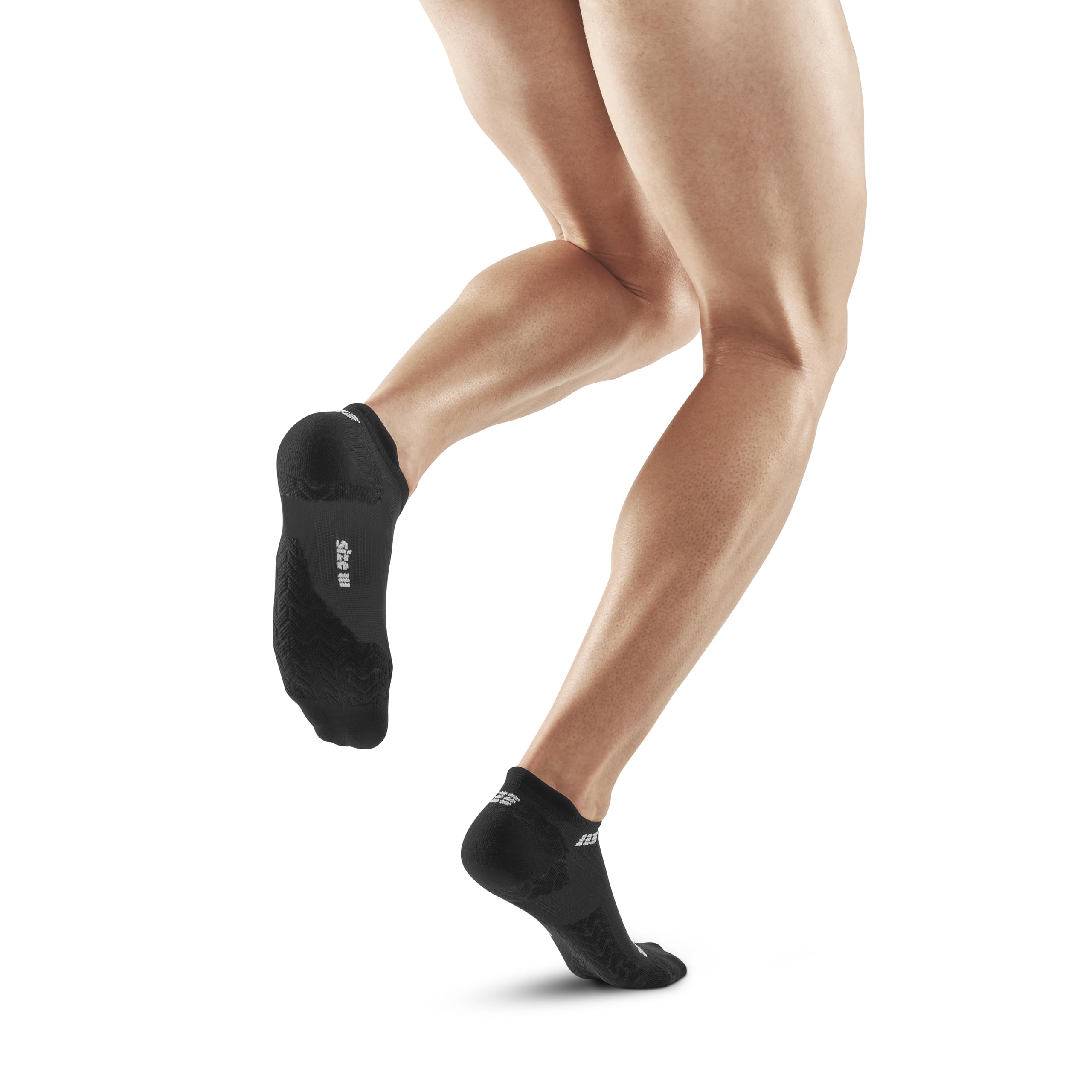 CEP Ultralight No Show Socks (SS24), Black, Men, MD