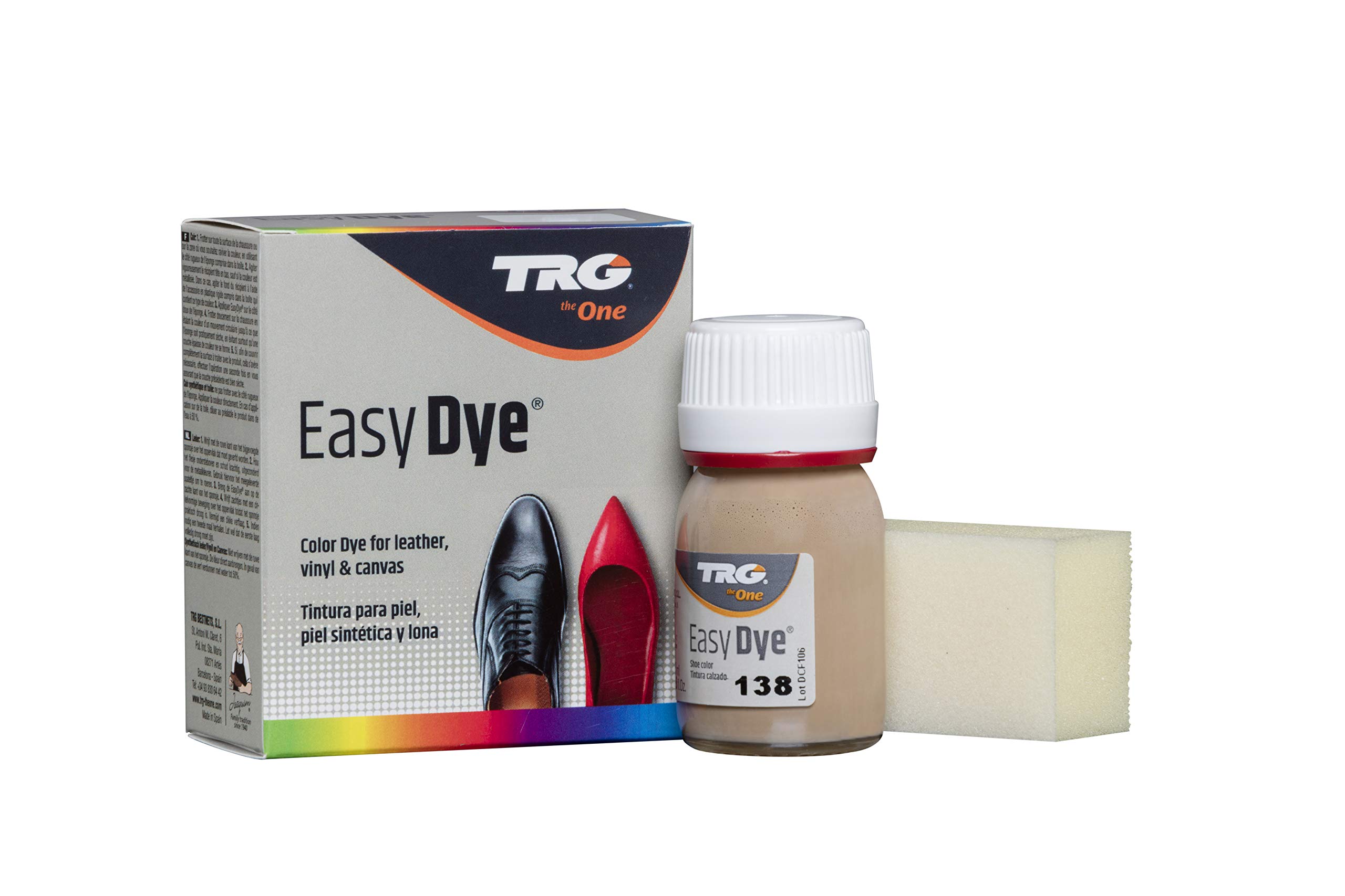 TRG the One Easy Dye for Leather and Canvas Shoes and Accessories (138 - Buckskin)